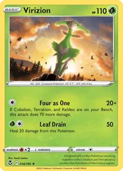 Virizion Silver Tempest