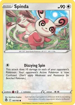 Spinda Silver Tempest