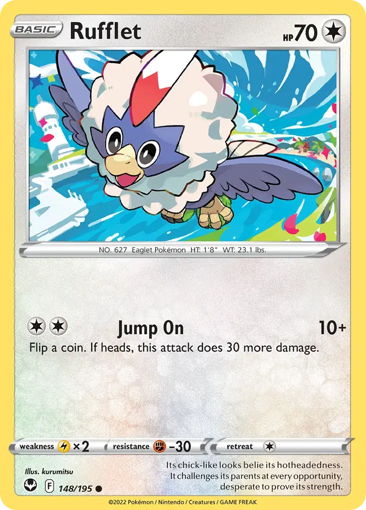 Rufflet Silver Tempest 148