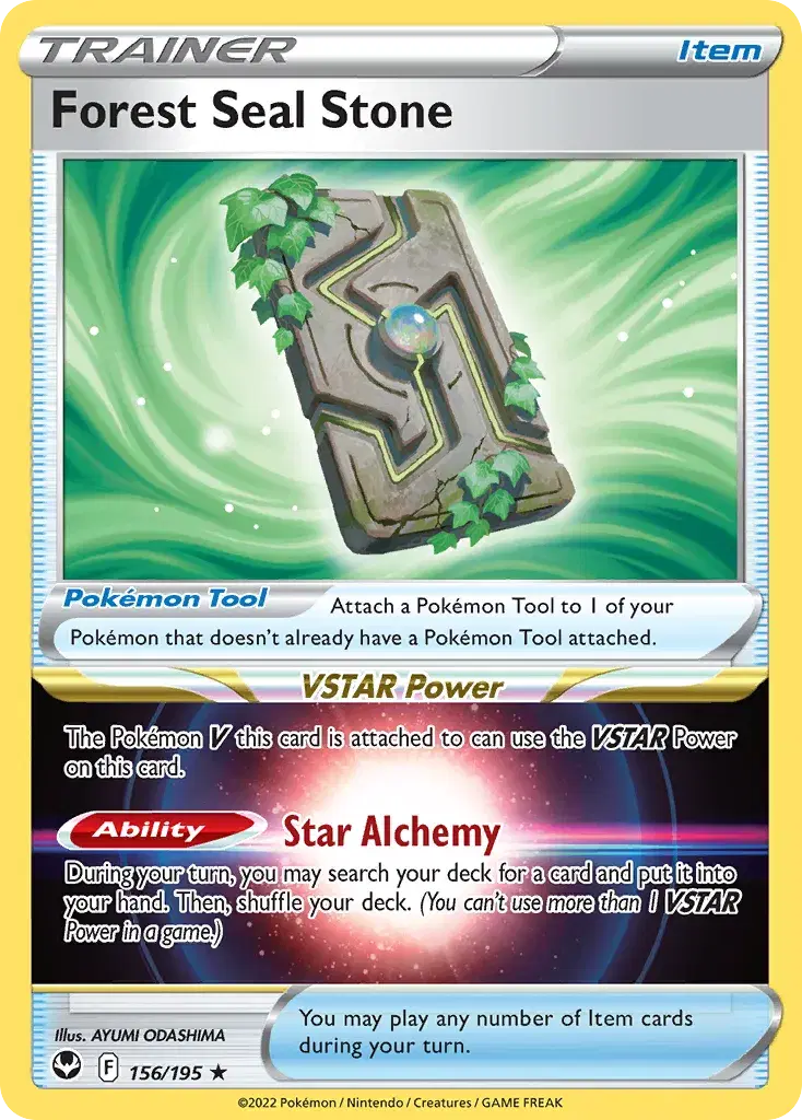 Forest Seal Stone Silver Tempest 156