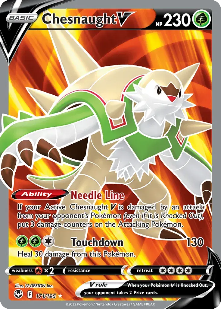 Chesnaught V Silver Tempest 171