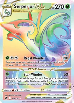 Serperior VSTAR Silver Tempest