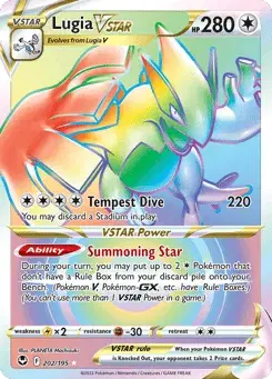 Lugia VSTAR Silver Tempest