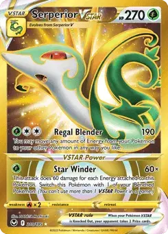 Serperior VSTAR Silver Tempest