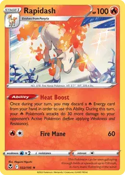 Rapidash Silver Tempest