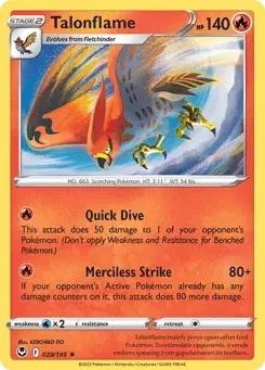 Talonflame Silver Tempest
