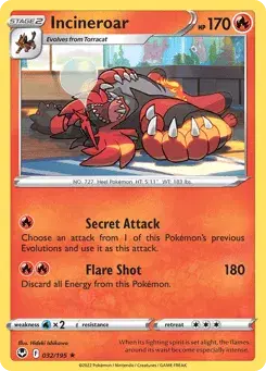 Incineroar Silver Tempest