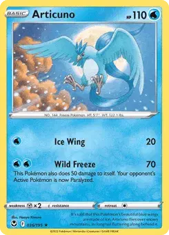 Articuno Silver Tempest
