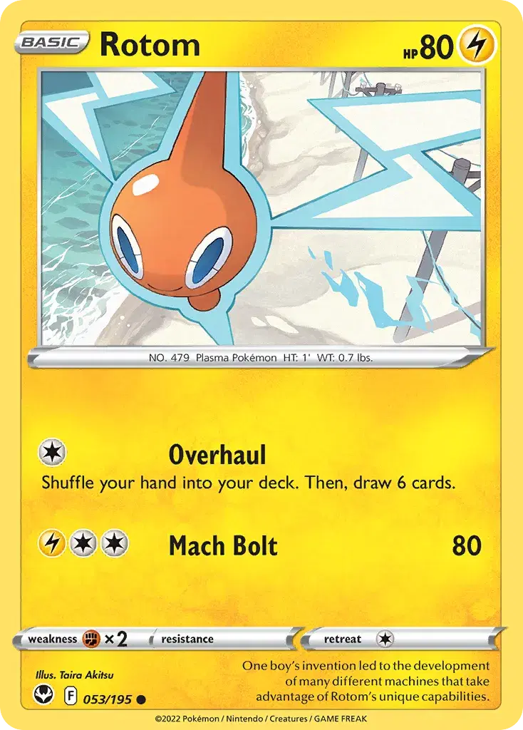 Rotom Silver Tempest 53