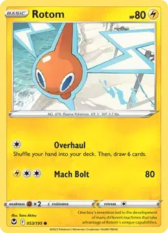 Rotom Silver Tempest