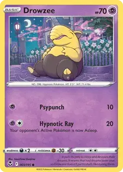 Drowzee Silver Tempest