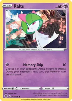 Ralts Silver Tempest