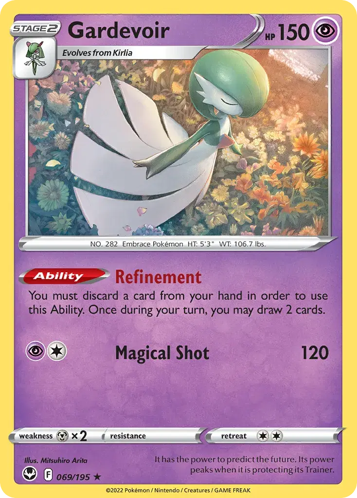 Gardevoir Silver Tempest 69