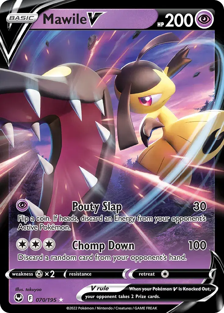 Mawile V Silver Tempest 70