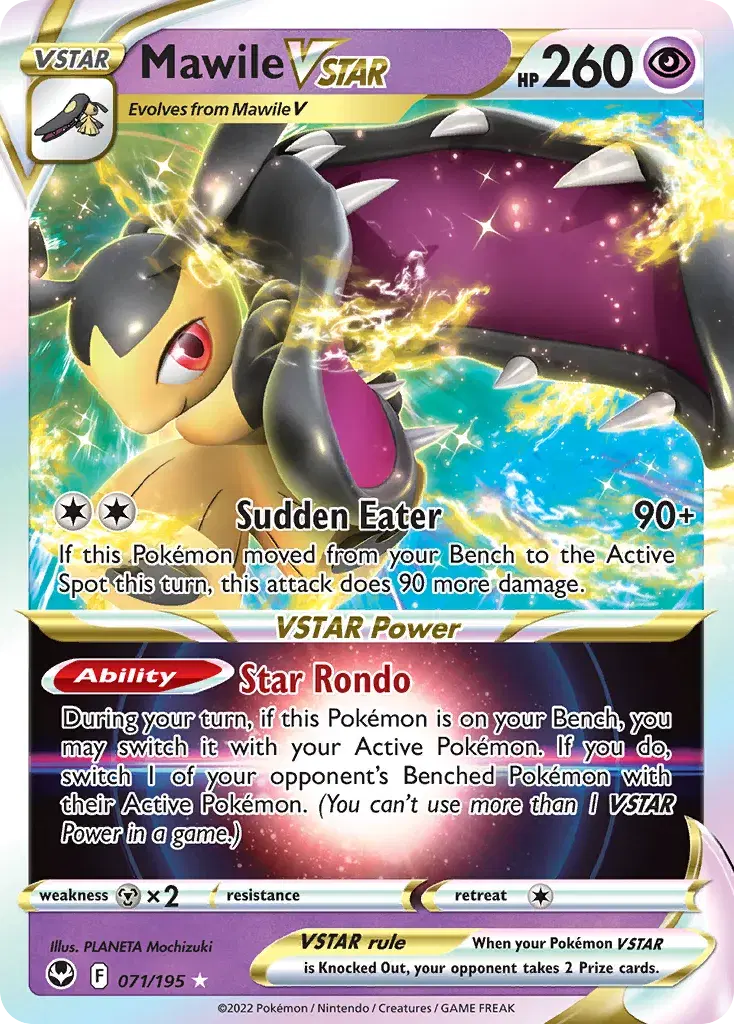 Mawile VSTAR Silver Tempest 71
