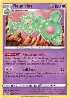 Reuniclus Silver Tempest