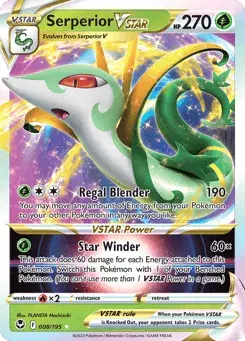 Serperior VSTAR Silver Tempest