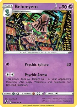 Beheeyem Silver Tempest