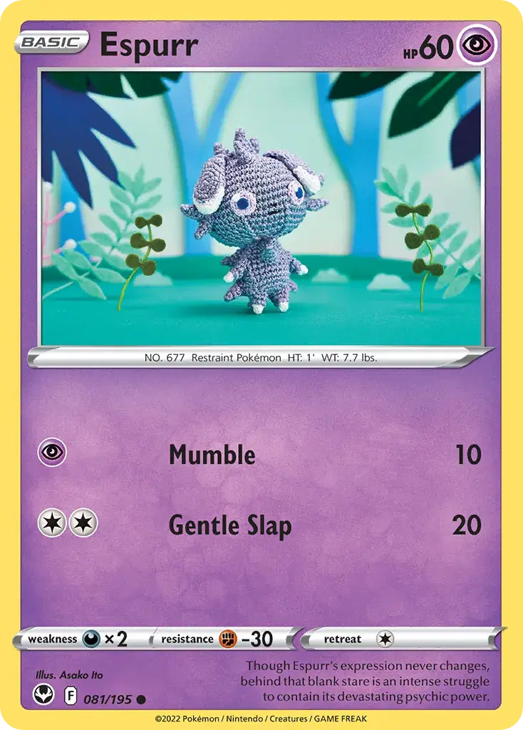 Espurr Silver Tempest 81