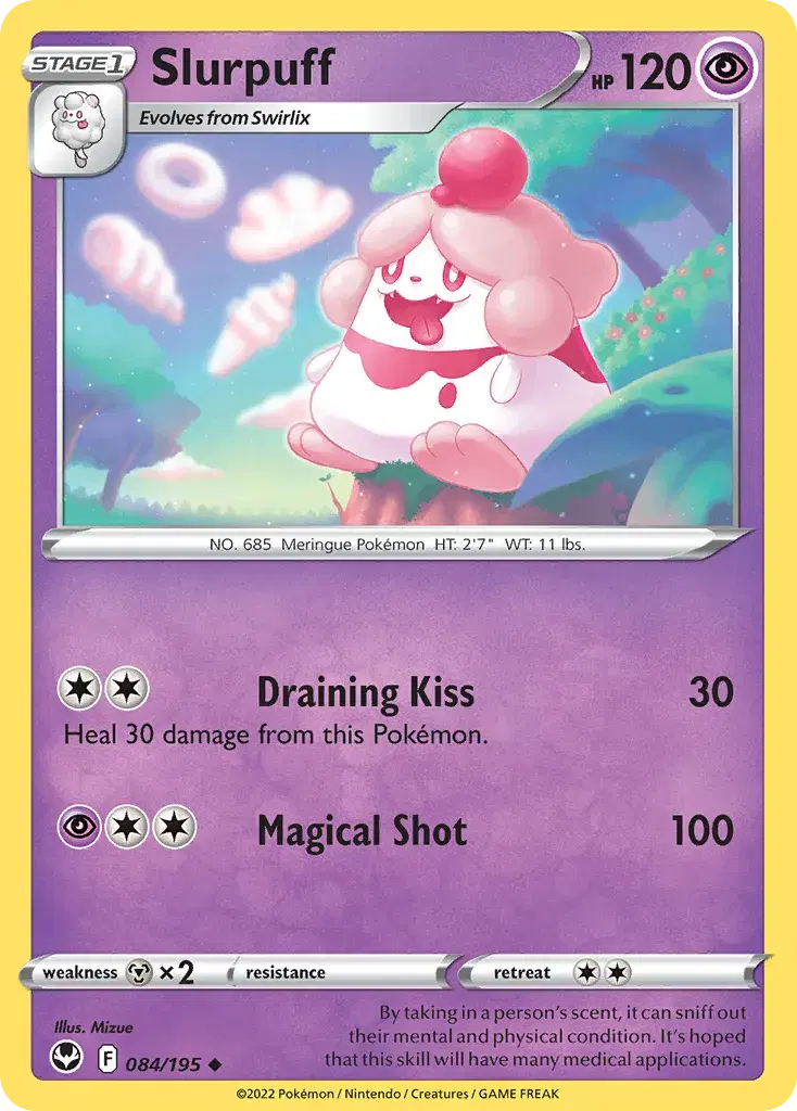 Slurpuff Silver Tempest 84