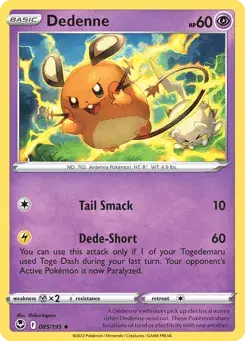 Dedenne Silver Tempest