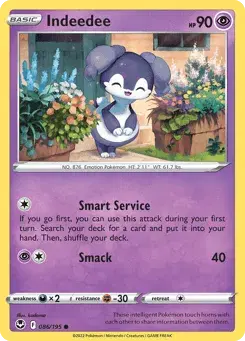 Indeedee Silver Tempest