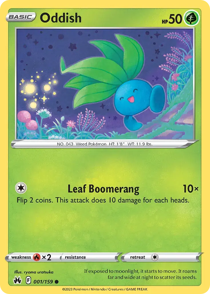Oddish Crown Zenith 1