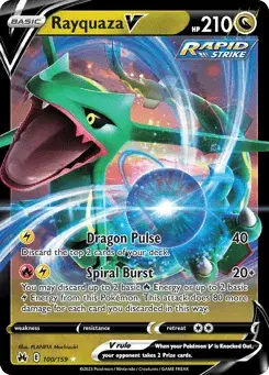 Rayquaza V Crown Zenith