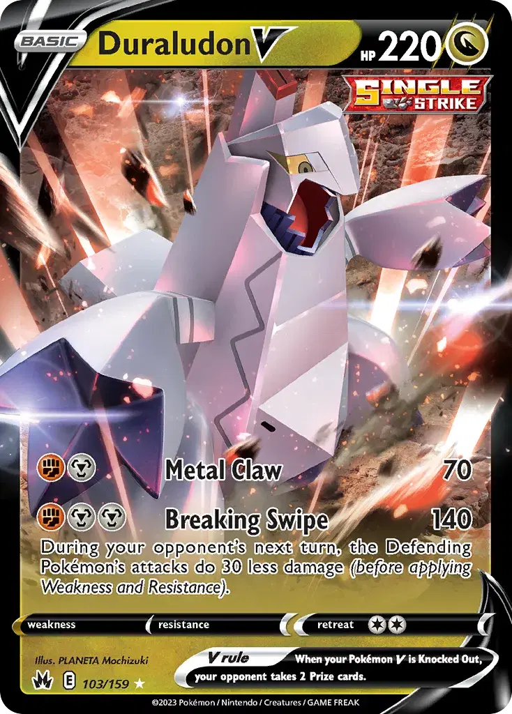Duraludon V Crown Zenith 103