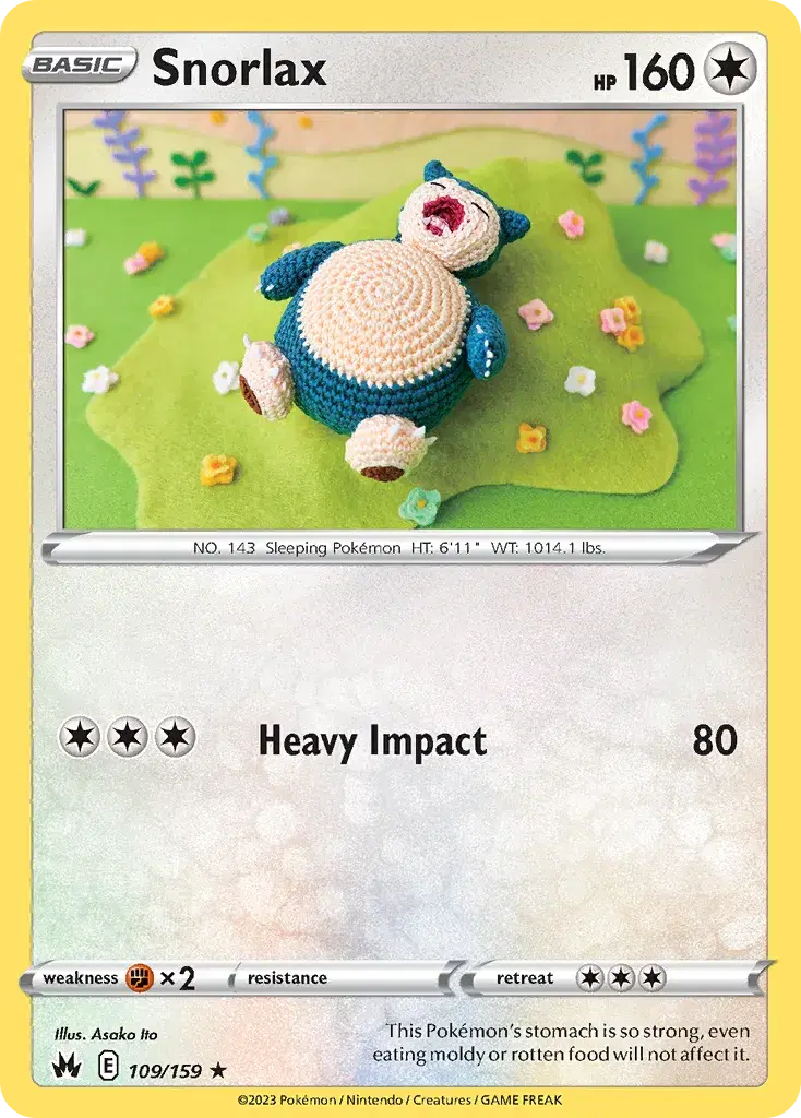Snorlax Crown Zenith 109