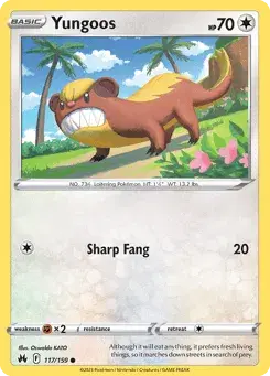 Yungoos Crown Zenith
