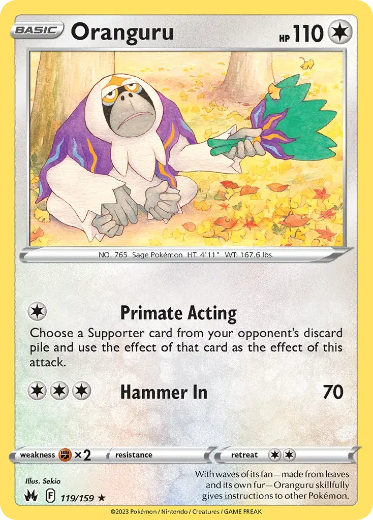Oranguru Crown Zenith 119