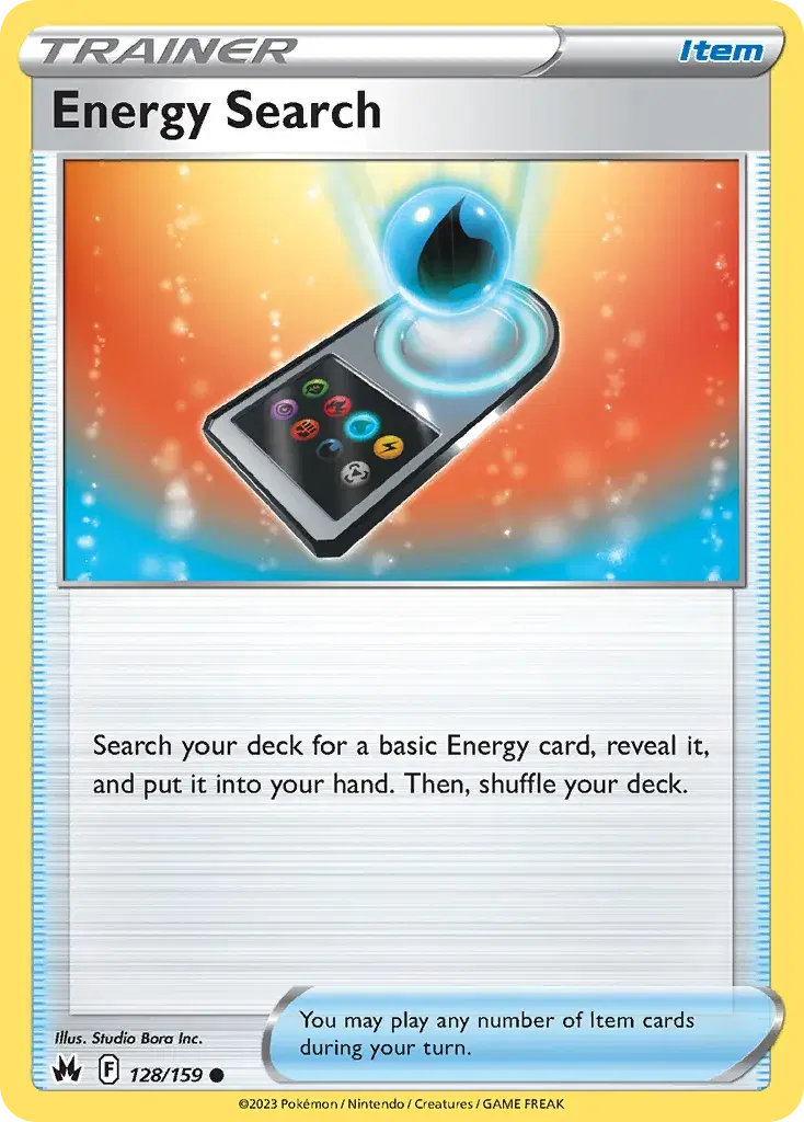 Energy Search Crown Zenith 128