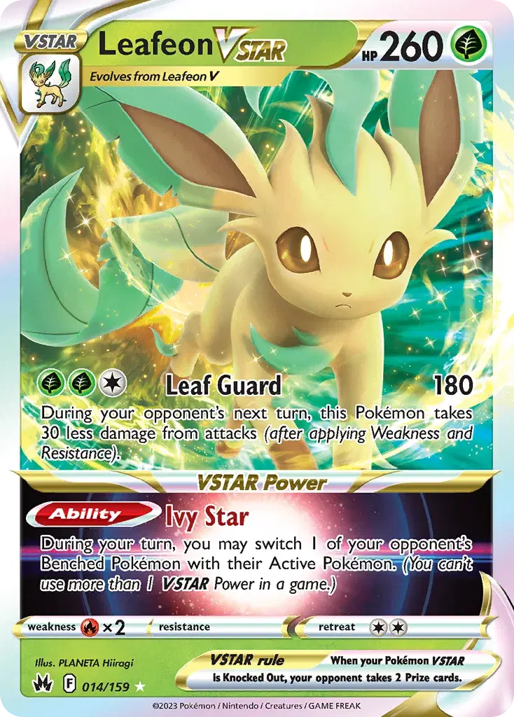 Leafeon VSTAR Crown Zenith 14