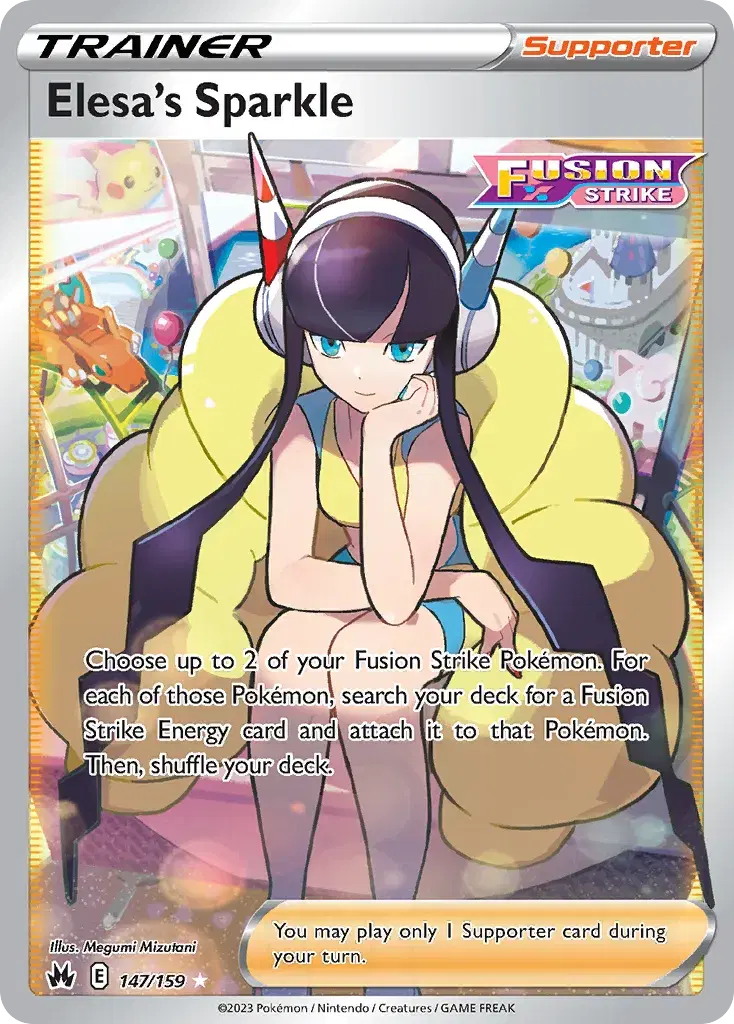 Elesa's Sparkle Crown Zenith 147