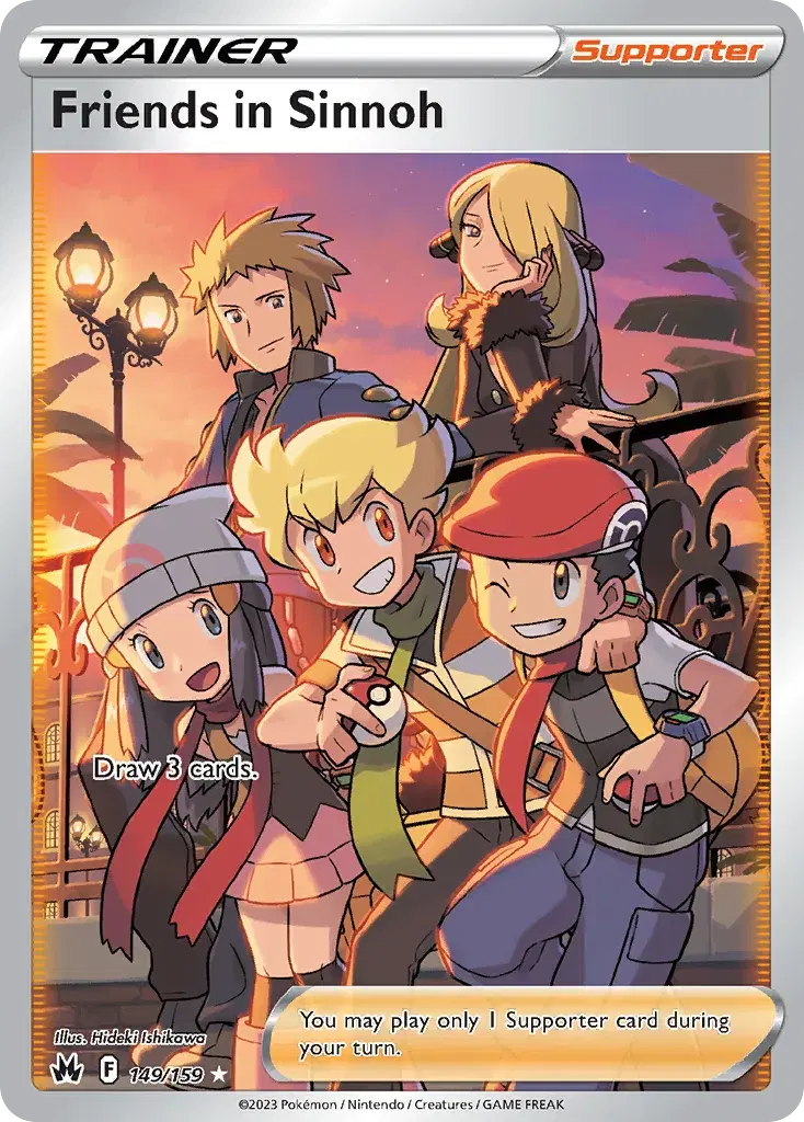 Friends in Sinnoh Crown Zenith 149