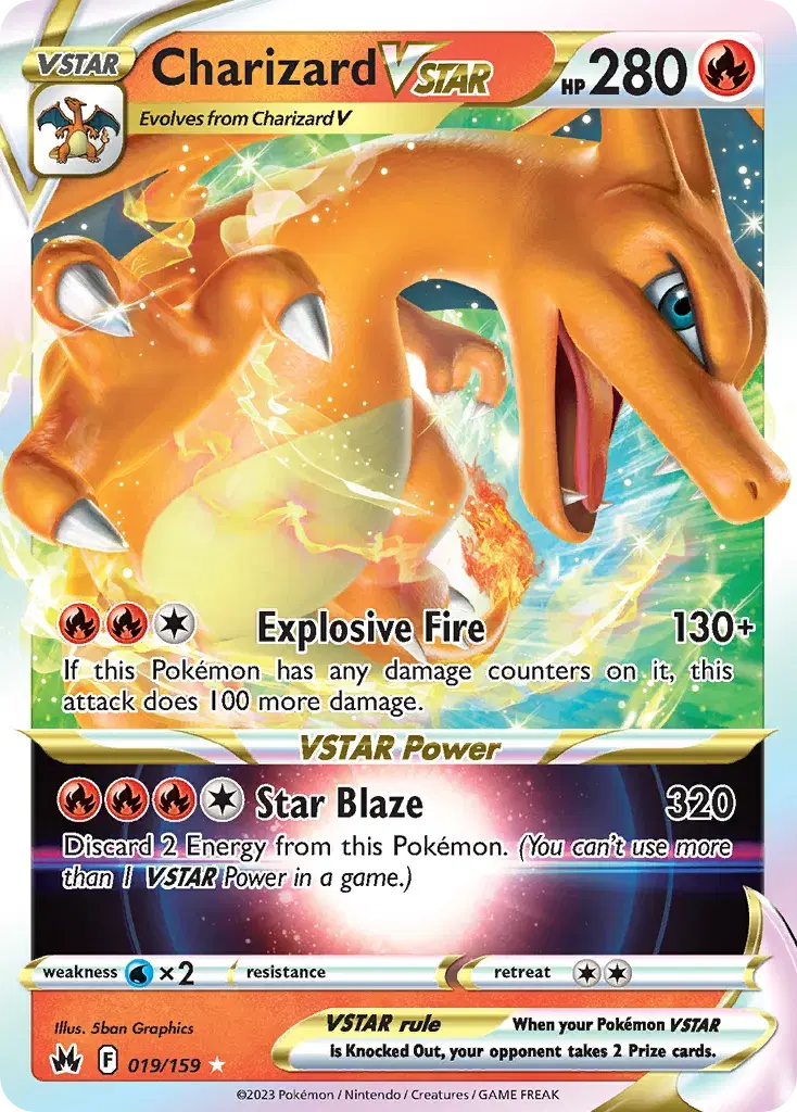 Charizard VSTAR Crown Zenith 19