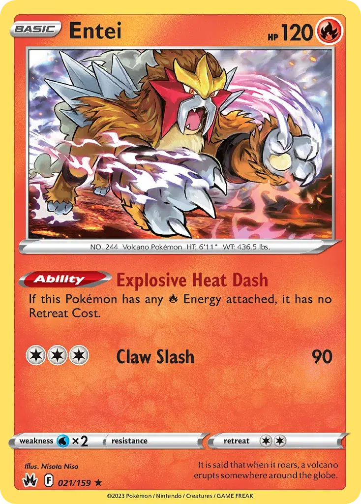 Entei Crown Zenith 21