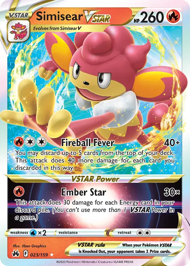 Simisear VSTAR Crown Zenith 23