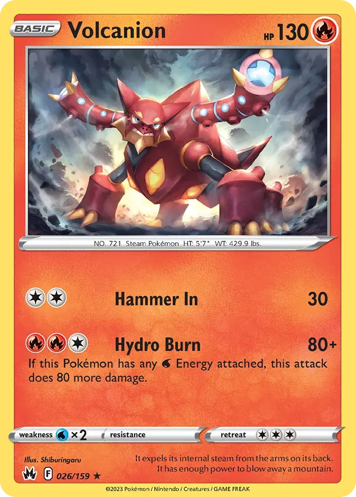 Volcanion Crown Zenith 26