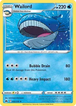 Wailord Crown Zenith