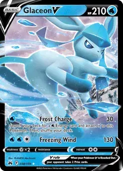 Glaceon V Crown Zenith