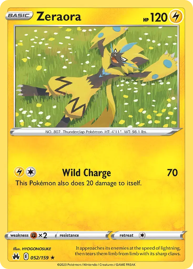 Zeraora Crown Zenith 52