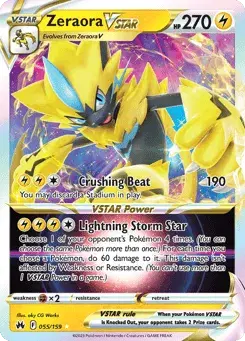 Zeraora VSTAR Crown Zenith