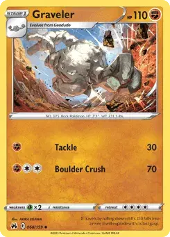 Graveler Crown Zenith