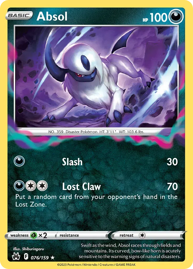 Absol Crown Zenith 76