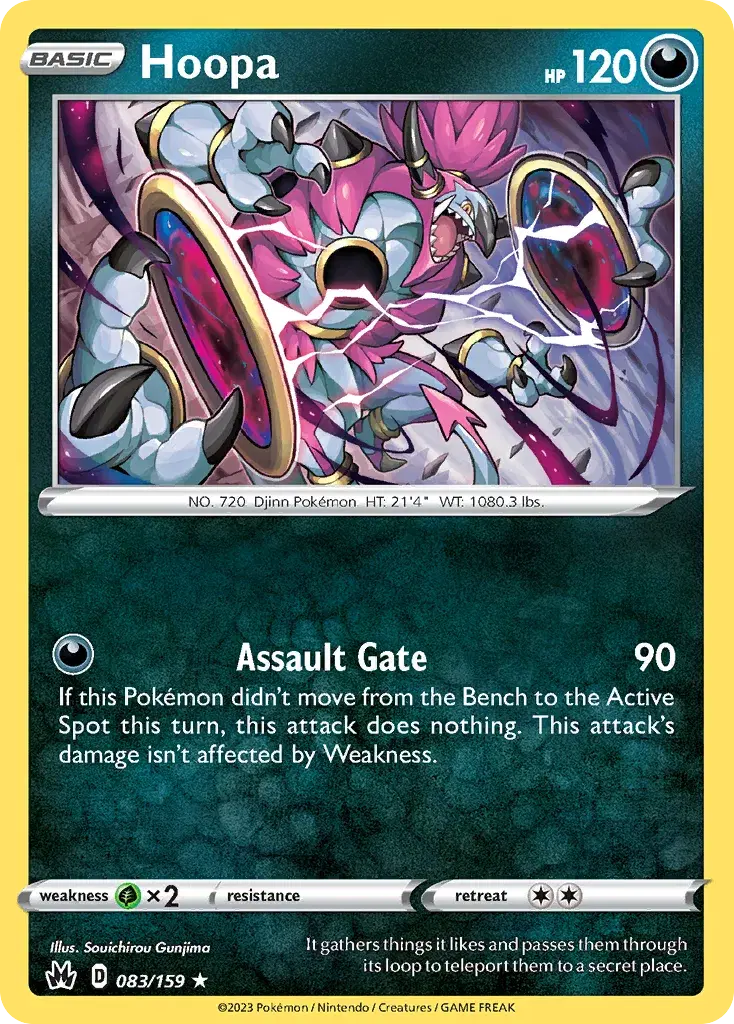 Hoopa Crown Zenith 83