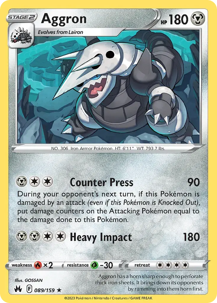 Aggron Crown Zenith 89