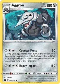 Aggron Crown Zenith