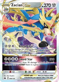 Zacian VSTAR Crown Zenith